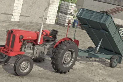 Компактний Причіп FAK Loznica 5T — Надійний Балканський Помічник для FS25