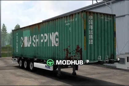 Trailer Krone SDC27 for ETS2 — 2