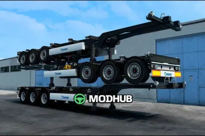 Trailer Krone SDC27 for ETS2 — 3