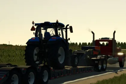 Ефективний Трактор New Holland T6 2WD для Farming Simulator 25 — Простий Конверт для Роботи в Полі — 2