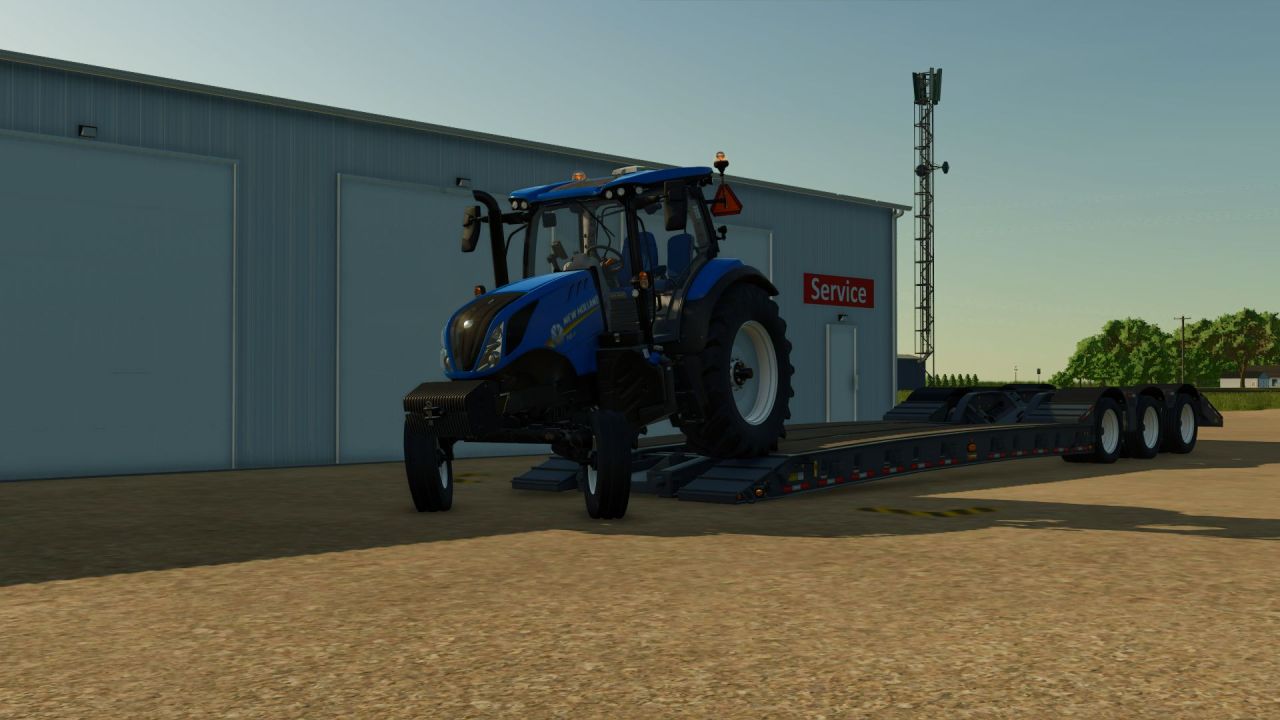 Ефективний Трактор New Holland T6 2WD для Farming Simulator 25 — Простий Конверт для Роботи в Полі