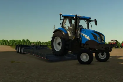 Ефективний Трактор New Holland T6 2WD для Farming Simulator 25 — Простий Конверт для Роботи в Полі — 4