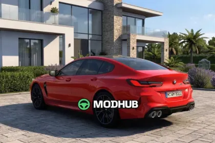 Truck BMW M8 Competition G16 2022 for ETS2