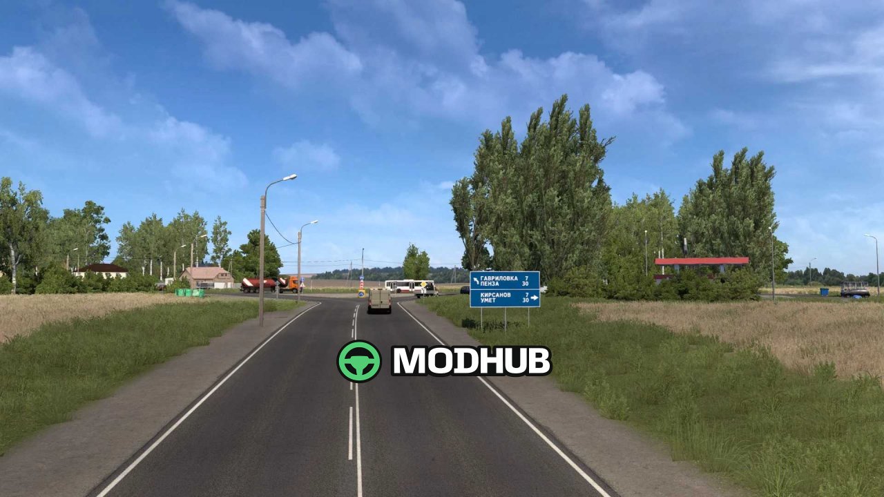 Map RusMap v2.60.1 for ETS2