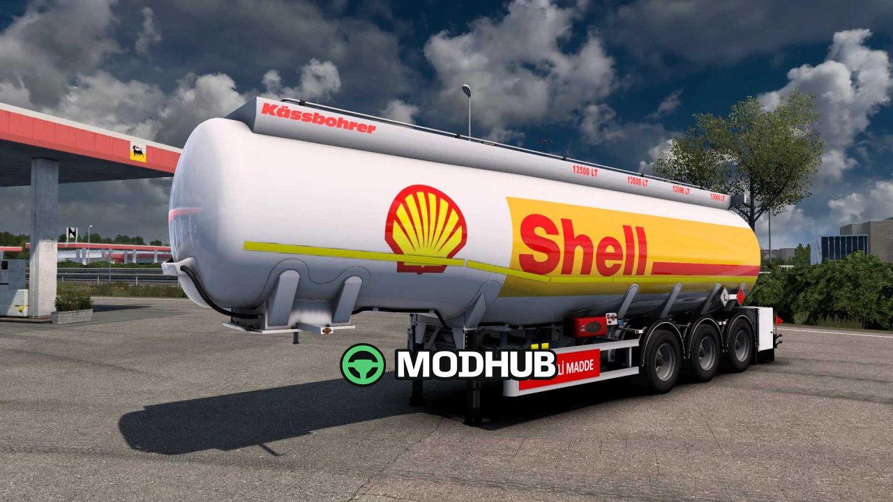 Kassbohrer Tanker Trailer for ETS2