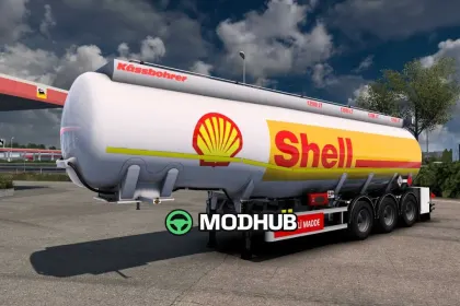 Kassbohrer Tanker Trailer for ETS2 — 2