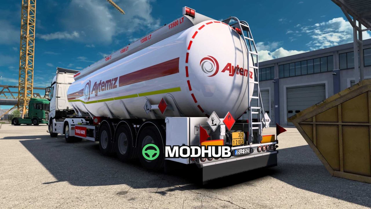 Kassbohrer Tanker Trailer for ETS2