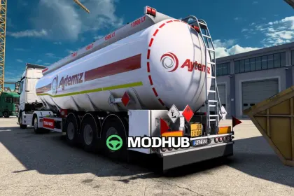 Kassbohrer Tanker Trailer for ETS2 — 3