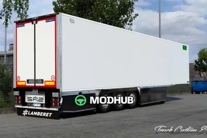 Trailer Lamberet SR2 Megamod v2.9 for ETS2