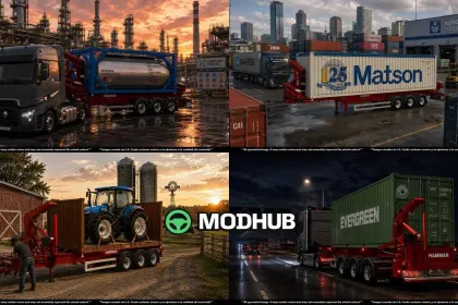 Trailer HAMMAR BOXLOADER TRAILERS v2.0 for ETS2 — 3