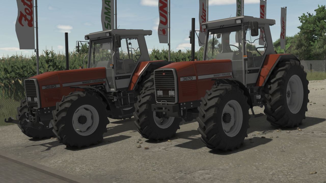 Legendarny Traktor Massey Ferguson 36XX (3670/3680/3690) do Farming Simulator 25