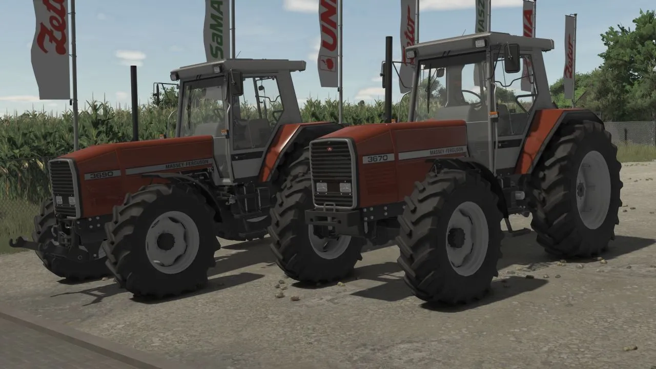 Legendarny Traktor Massey Ferguson 36XX (3670/3680/3690) do Farming Simulator 25