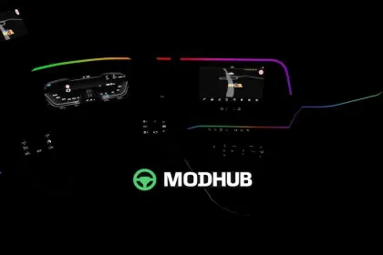 Ambient Lights Beleuchtung für alle SCS Lkw V2.0 für ETS2