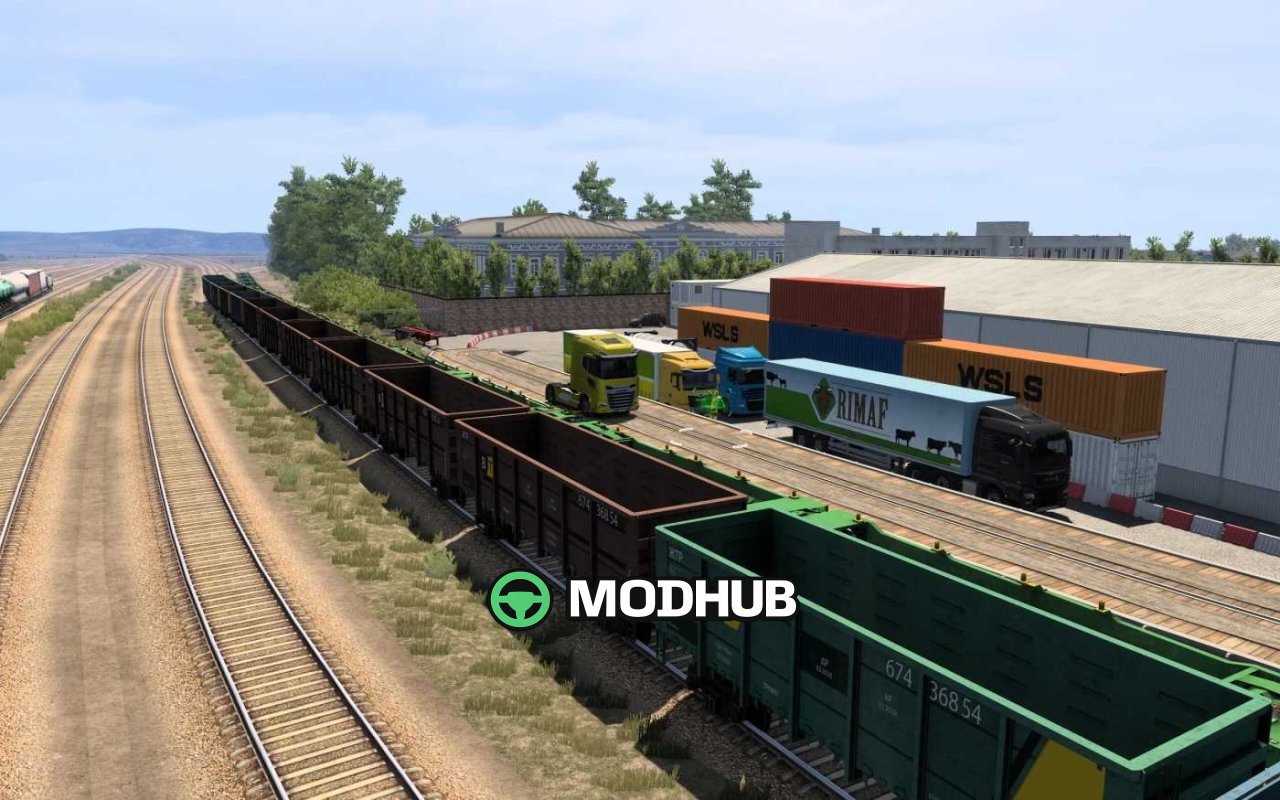 Map Promods Great Steppe to Seven Rivers for ETS2