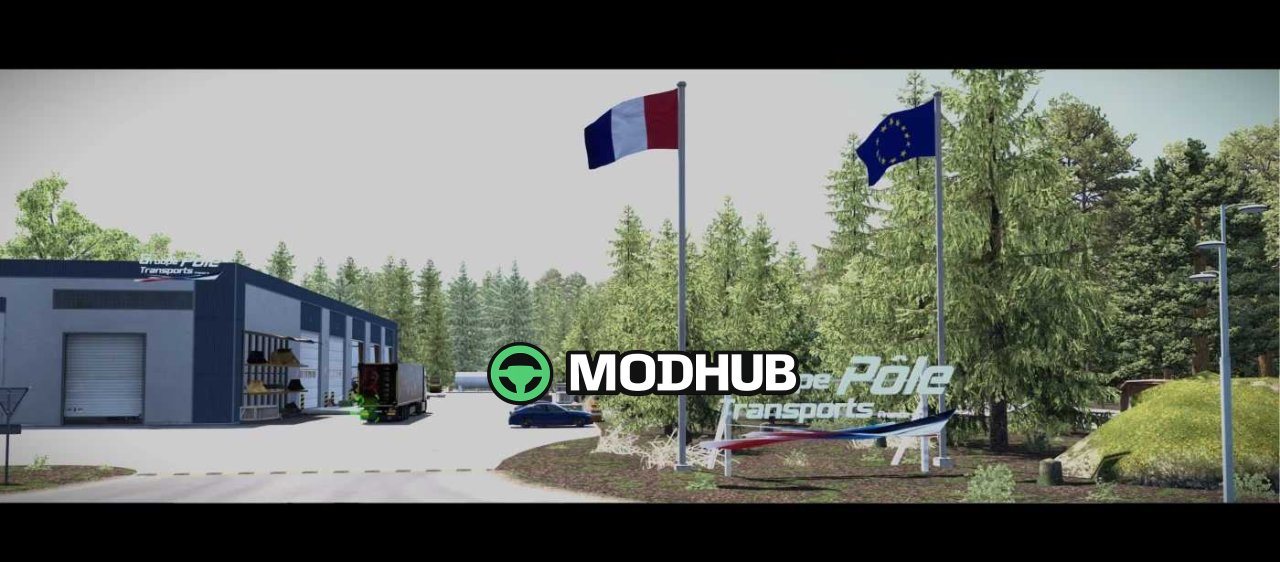 Map Pyla for ETS2