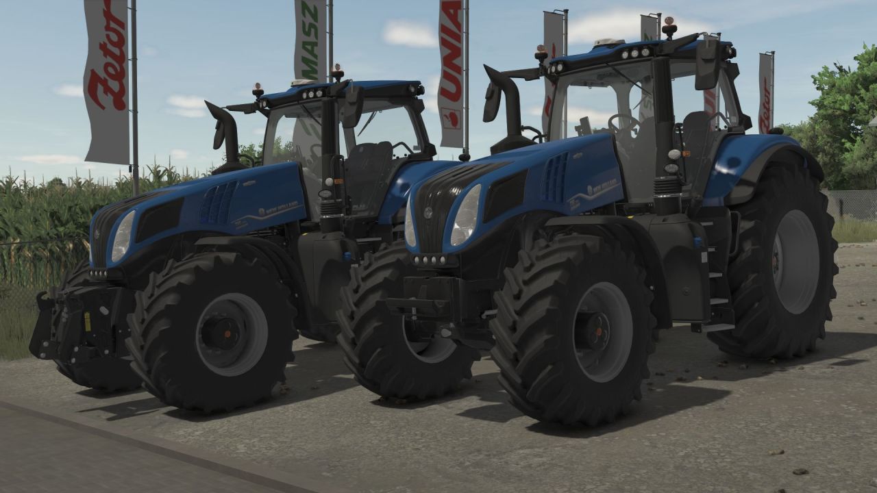 Mocny Traktor New Holland T8 GENESIS EU — Seria T8350–T8435 do Ciężkich Prac