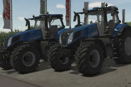 Потужний Трактор New Holland T8 GENESIS EU — Серія T8.350–T8.435 для Важких Робіт — 1