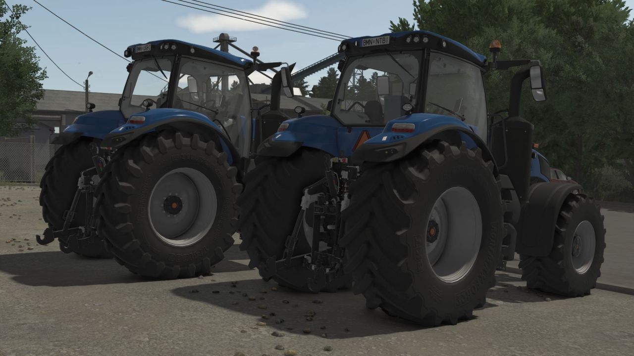 Потужний Трактор New Holland T8 GENESIS EU — Серія T8.350–T8.435 для Важких Робіт