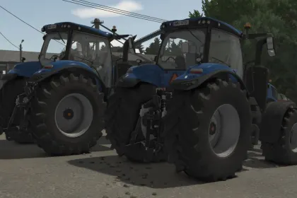 Потужний Трактор New Holland T8 GENESIS EU — Серія T8.350–T8.435 для Важких Робіт — 2