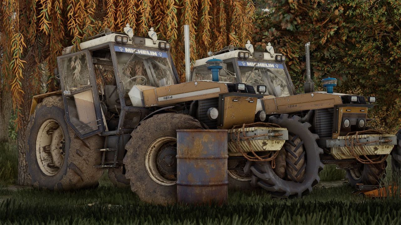 Traktor Ursus 6cyl Pack Mokrzyn do Farming Simulator 25