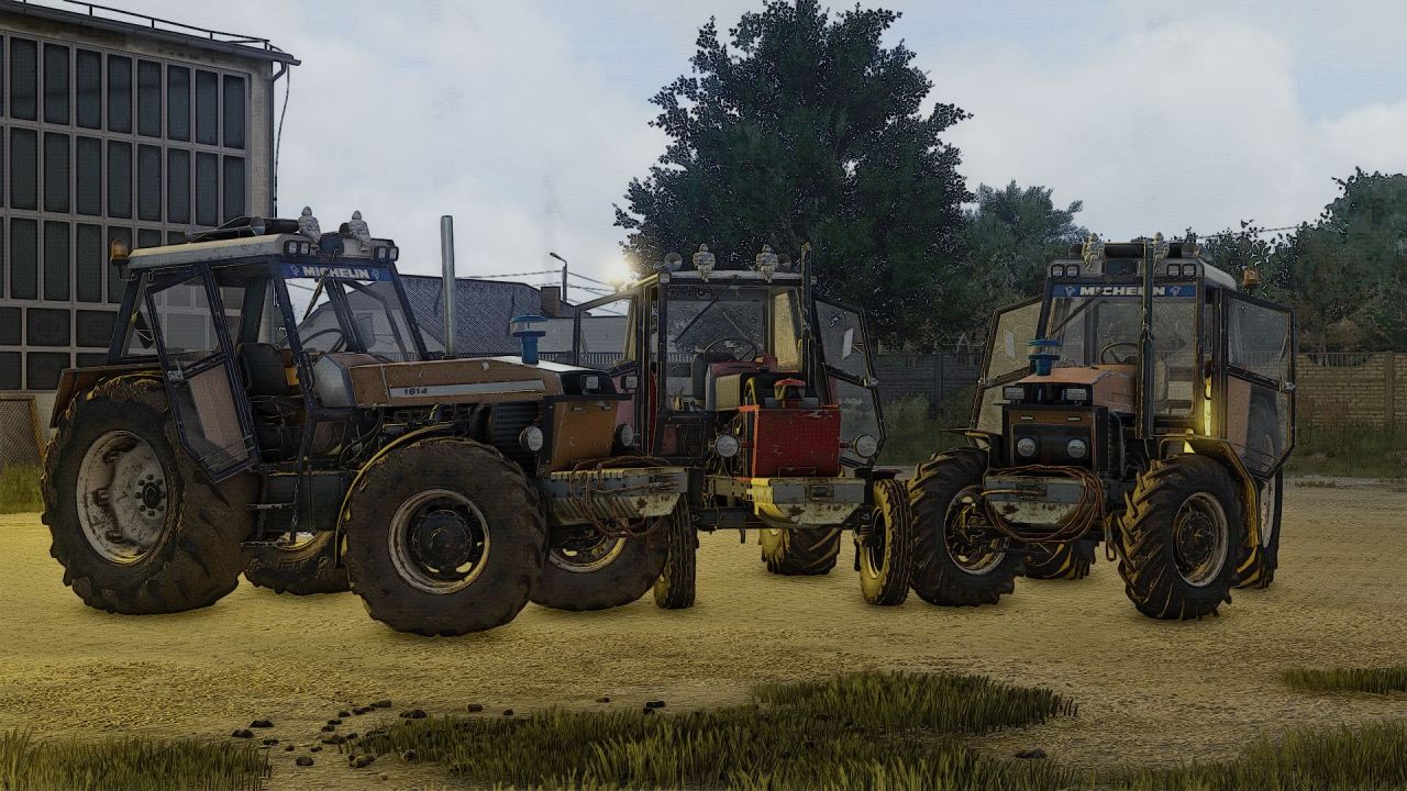 Traktor Ursus 6cyl Pack Mokrzyn do Farming Simulator 25