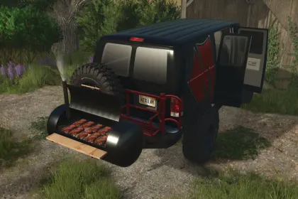 Потужний Фургон 2016 Ford E350 для Farming Simulator 25 з Тюнінгом і 510 к.с. — 4