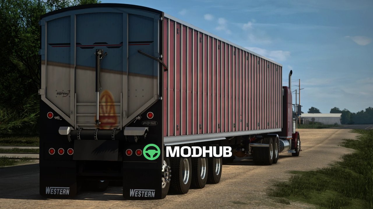 Trailer Western Commodity Express for ATS