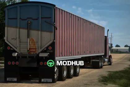 Trailer Western Commodity Express for ATS — 3