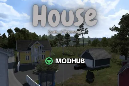 House south of Östersund for ETS2