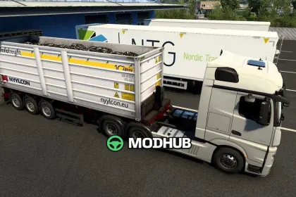 Trailer Samro Dumper for ETS2