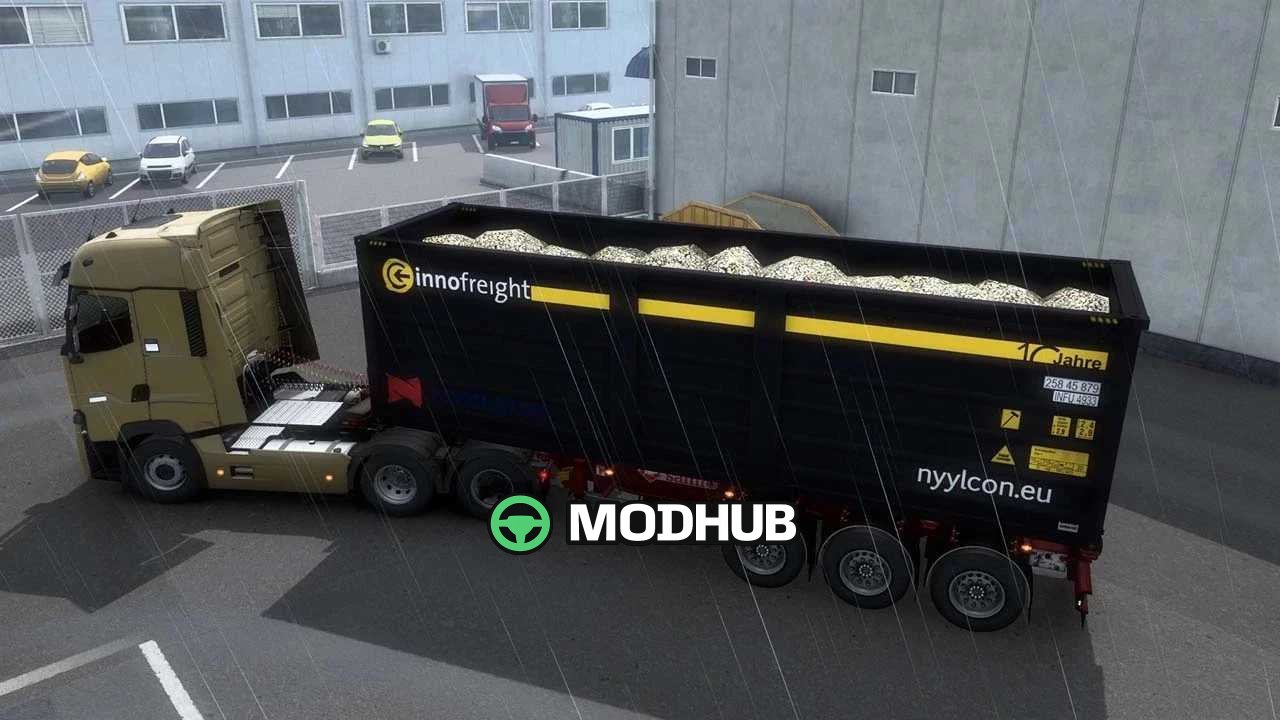 Trailer Samro Dumper for ETS2