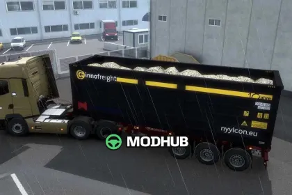 Trailer Samro Dumper for ETS2 — 2