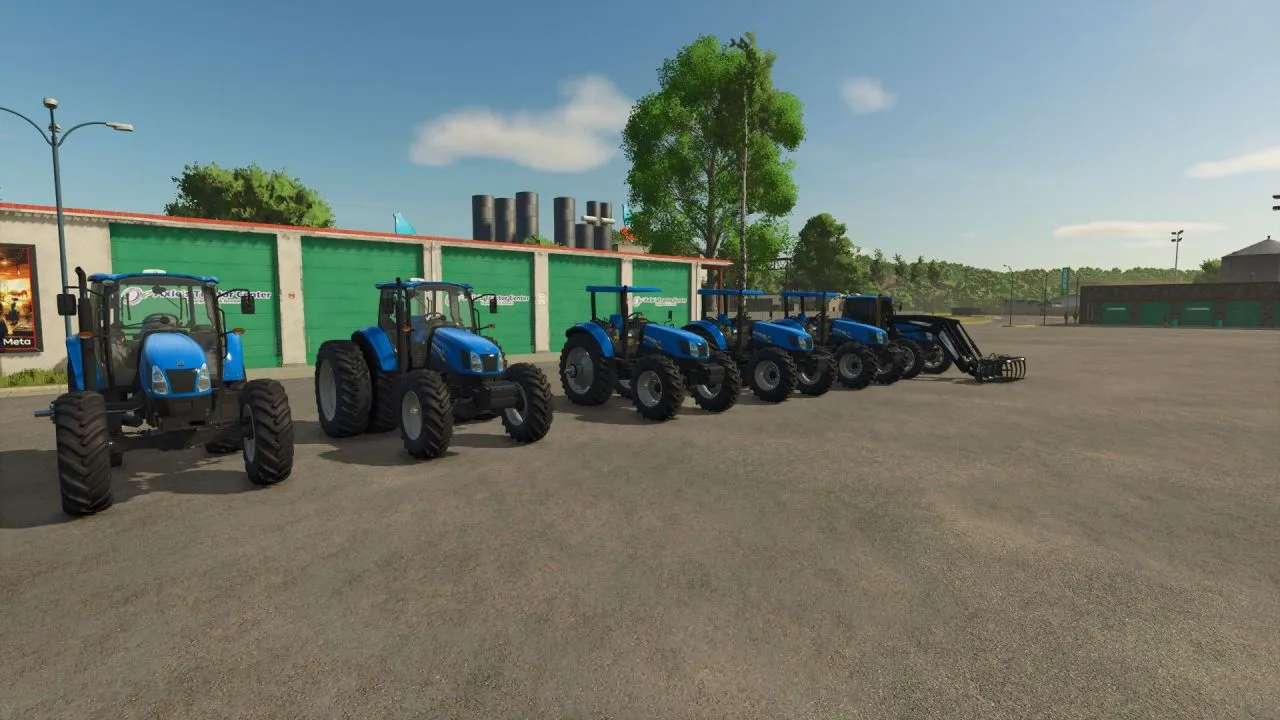 Потужний Трактор New Holland T6110/130 — Економний Помічник для Щоденних Робіт