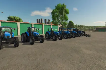 Потужний Трактор New Holland T6110/130 — Економний Помічник для Щоденних Робіт — 1