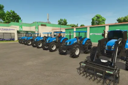 Потужний Трактор New Holland T6110/130 — Економний Помічник для Щоденних Робіт — 2
