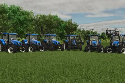 Потужний Трактор New Holland T6110/130 — Економний Помічник для Щоденних Робіт — 4