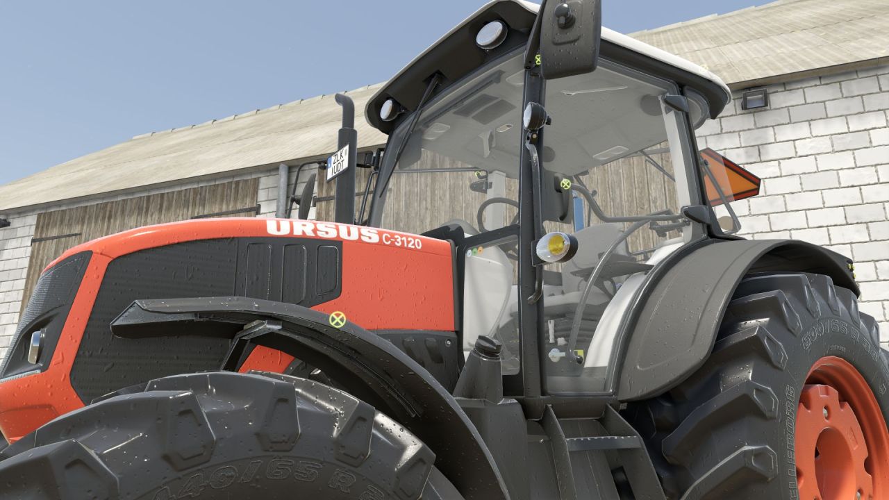 Потужний Трактор Ursus C-3120 / C-3130 для Щоденної Роботи у Farming Simulator 25