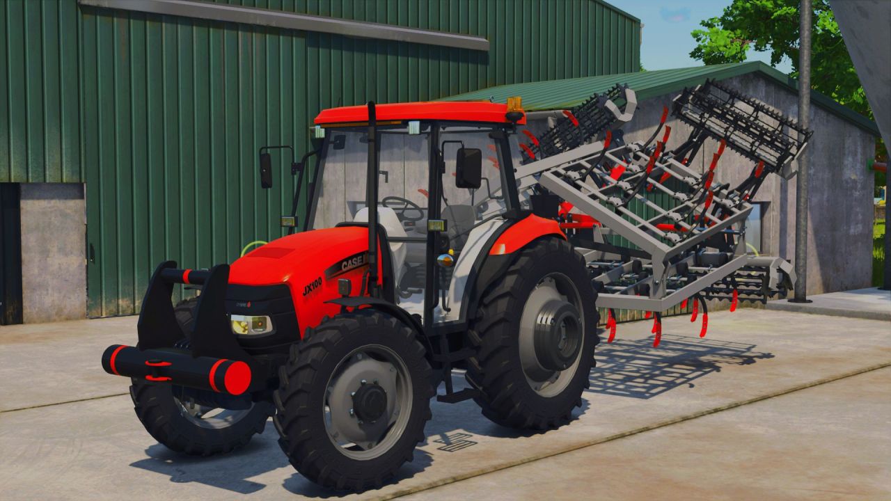 Efektywny Traktor Case IH JX Pro KABİN TENTE z Wyborem Kabiny i Kół do FS25