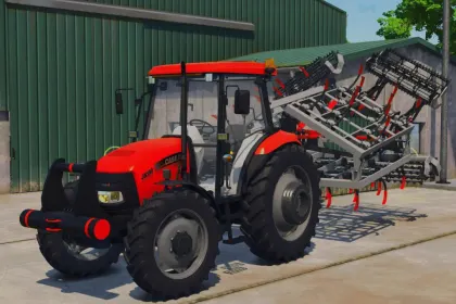 Efektywny Traktor Case IH JX Pro KABİN TENTE z Wyborem Kabiny i Kół do FS25 — 1