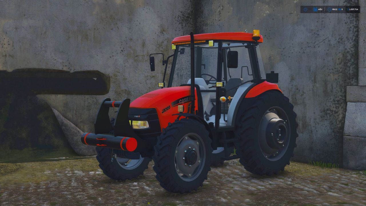 Efektywny Traktor Case IH JX Pro KABİN TENTE z Wyborem Kabiny i Kół do FS25