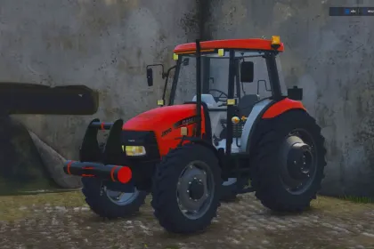Efektywny Traktor Case IH JX Pro KABİN TENTE z Wyborem Kabiny i Kół do FS25 — 2
