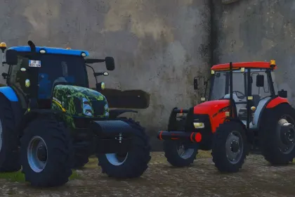 Efektywny Traktor Case IH JX Pro KABİN TENTE z Wyborem Kabiny i Kół do FS25 — 3