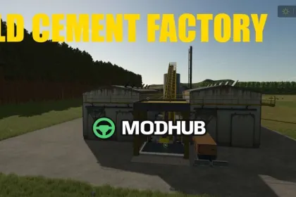 OLD CEMENT FACTORY v1.0 for FS25