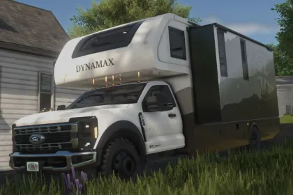 Luksusowy 2025 Dynamax Explore Isata 6 RV na Ford F-600 4x4 — Mobilny Dom dla FS25 — 2