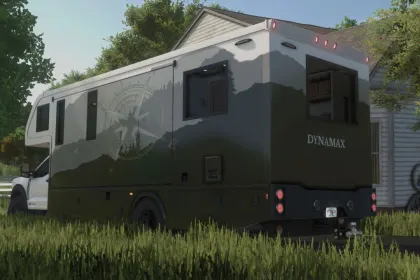 Luksusowy 2025 Dynamax Explore Isata 6 RV na Ford F-600 4x4 — Mobilny Dom dla FS25 — 3