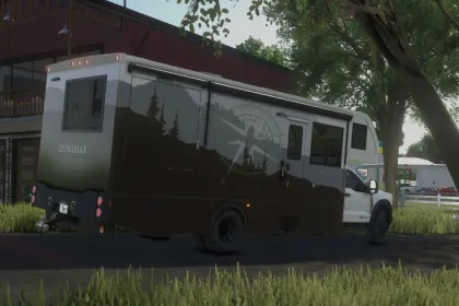 Luksusowy 2025 Dynamax Explore Isata 6 RV na Ford F-600 4x4 — Mobilny Dom dla FS25 — 4