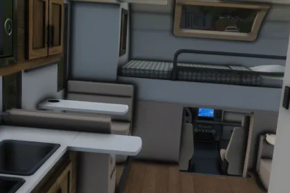 Luksusowy 2025 Dynamax Explore Isata 6 RV na Ford F-600 4x4 — Mobilny Dom dla FS25 — 6