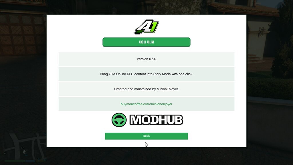 ALLIN1 Mod Manager for GTA 5