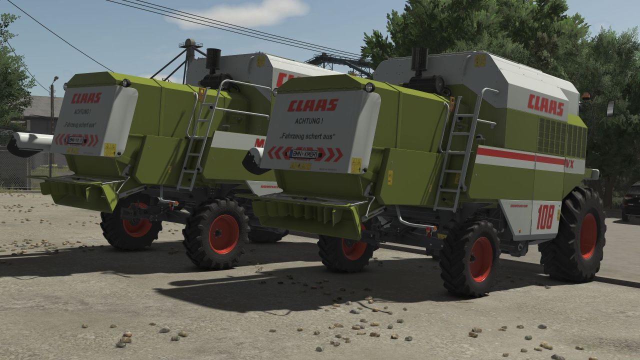 Legendarny Pak Kombajnów Claas Dominator 88/98/108 SL MAXI/VX do Farming Simulator 25