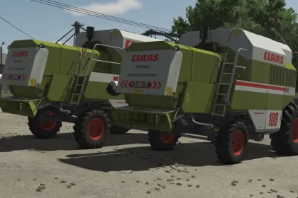 Legendarny Pak Kombajnów Claas Dominator 88/98/108 SL MAXI/VX do Farming Simulator 25 — 2